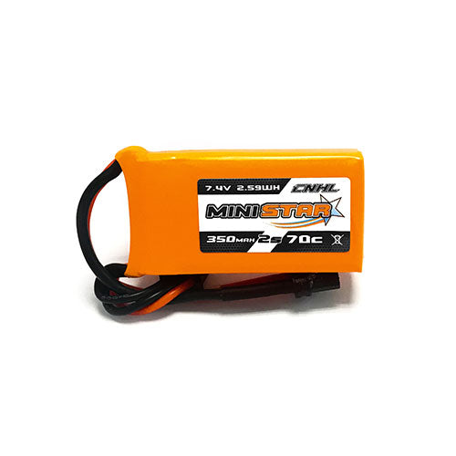 15846 1 battery cnhl ministar lipo 2s 7 4v 350mah 70c xt30u 3pcs
