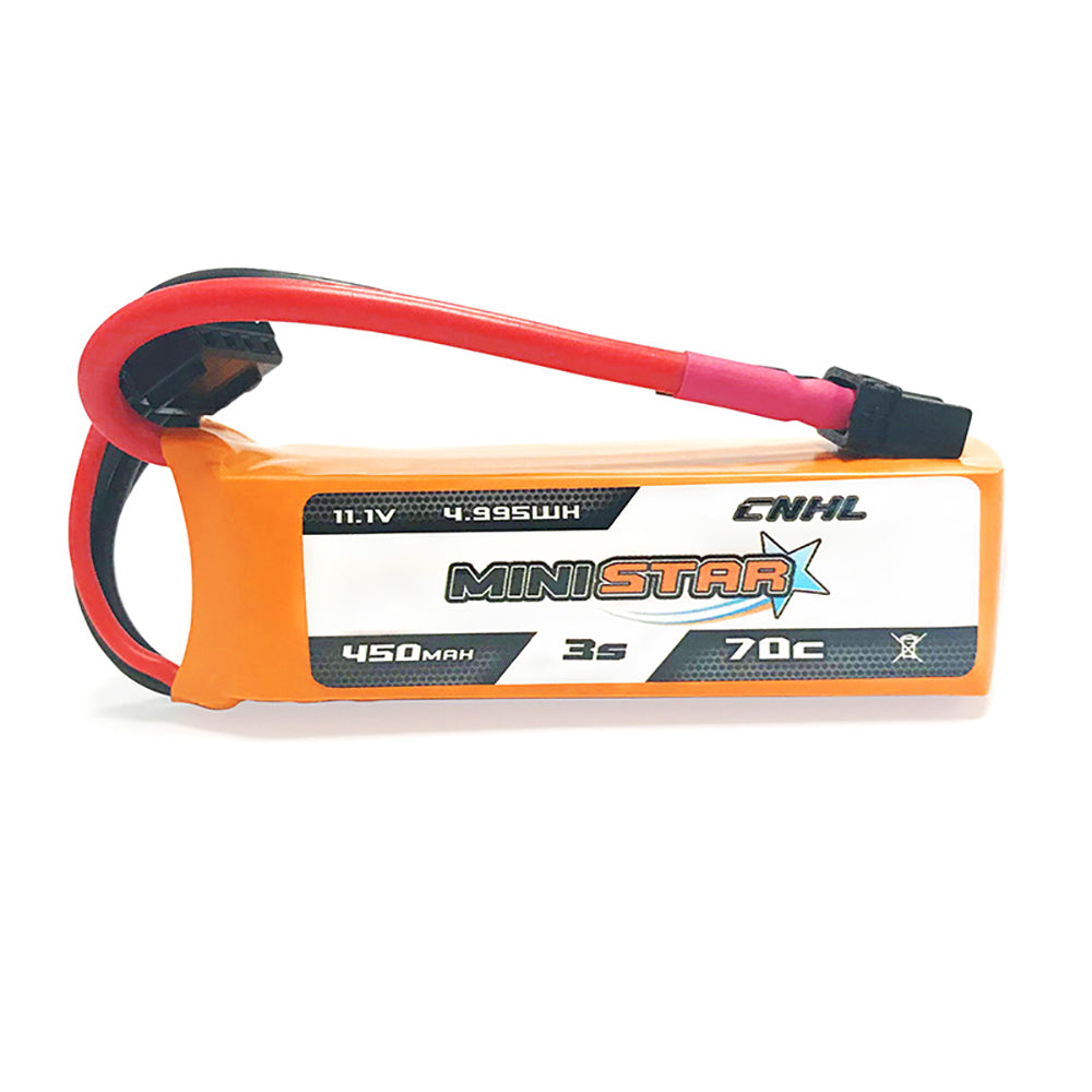 15852 3 battery cnhl ministar lipo 3s 11 1v 450mah 70c xt30u