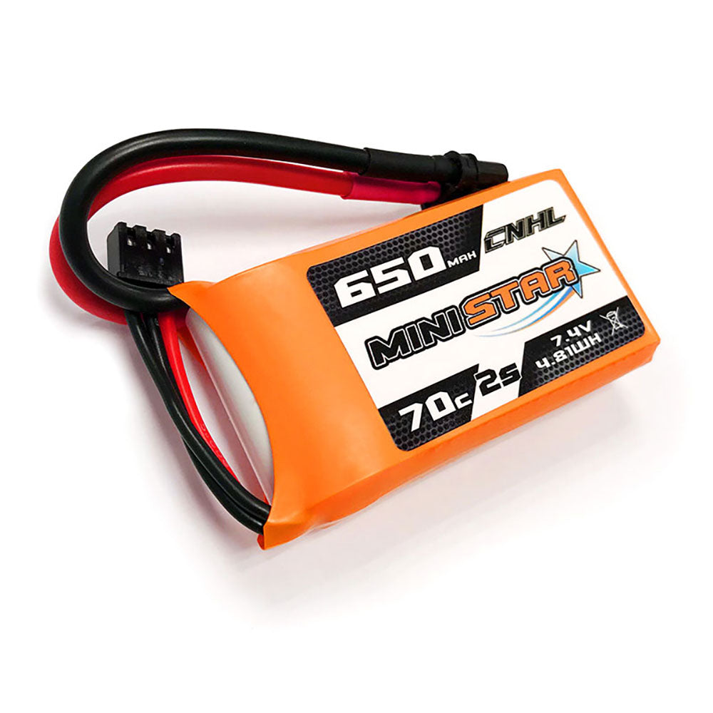 15858 battery cnhl ministar lipo 2s 7 4v 650mah 70c xt30u