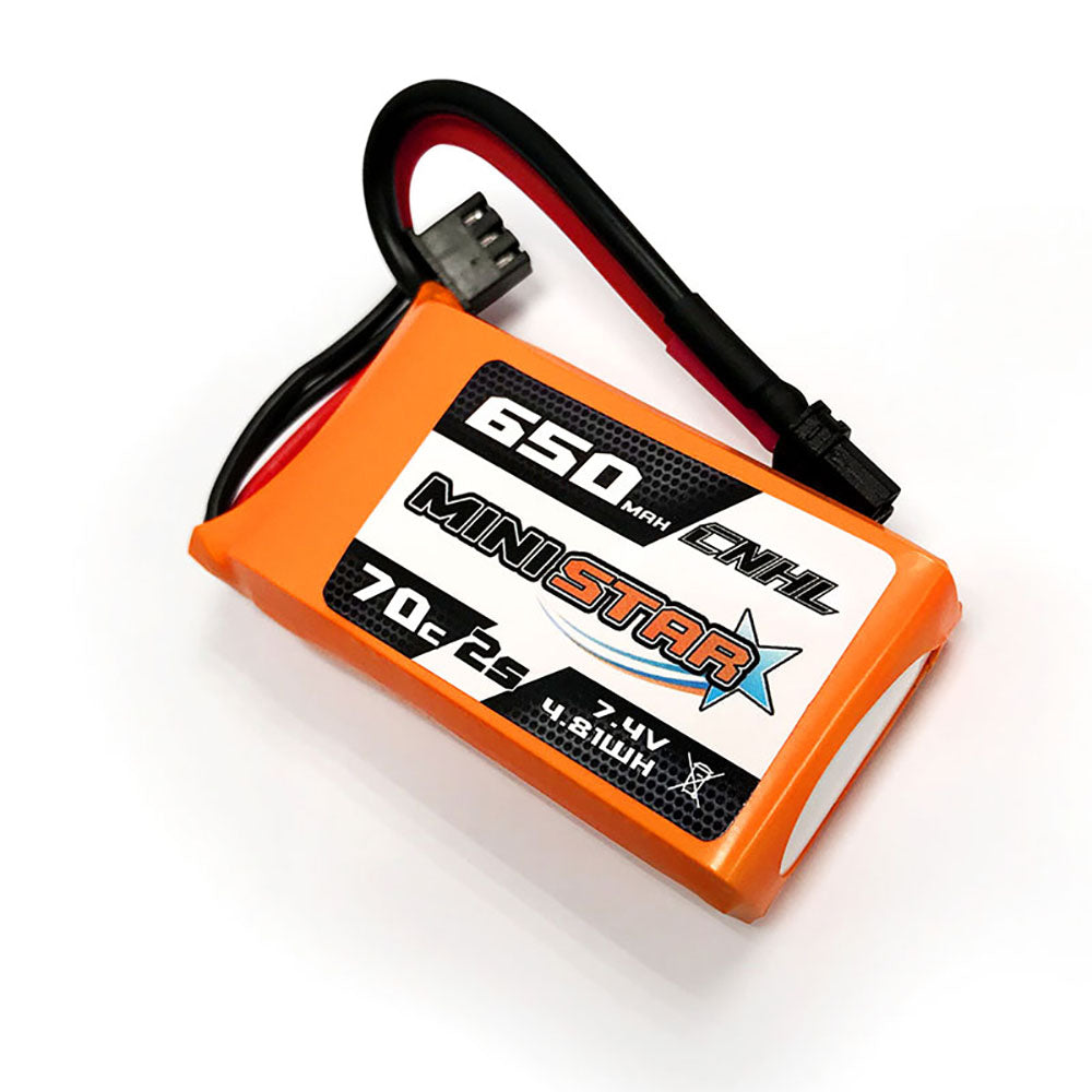 15858 1 battery cnhl ministar lipo 2s 7 4v 650mah 70c xt30u