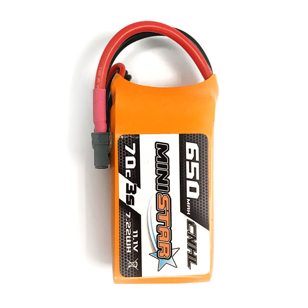 15861 1 battery cnhl ministar lipo 3s 11 1v 650mah 70c xt30u