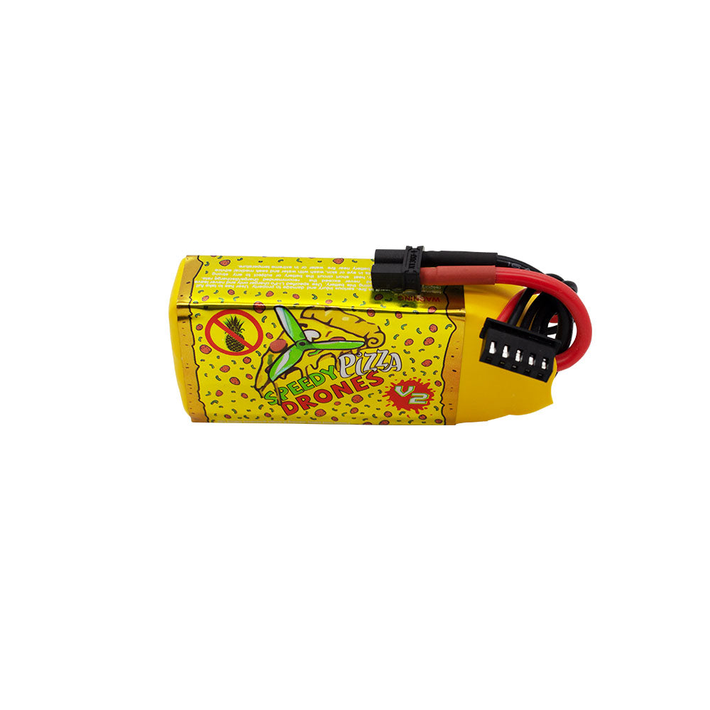 15882 3 battery cnhl pizza series lipo 4s 14 8v 600mah 120c xt30u