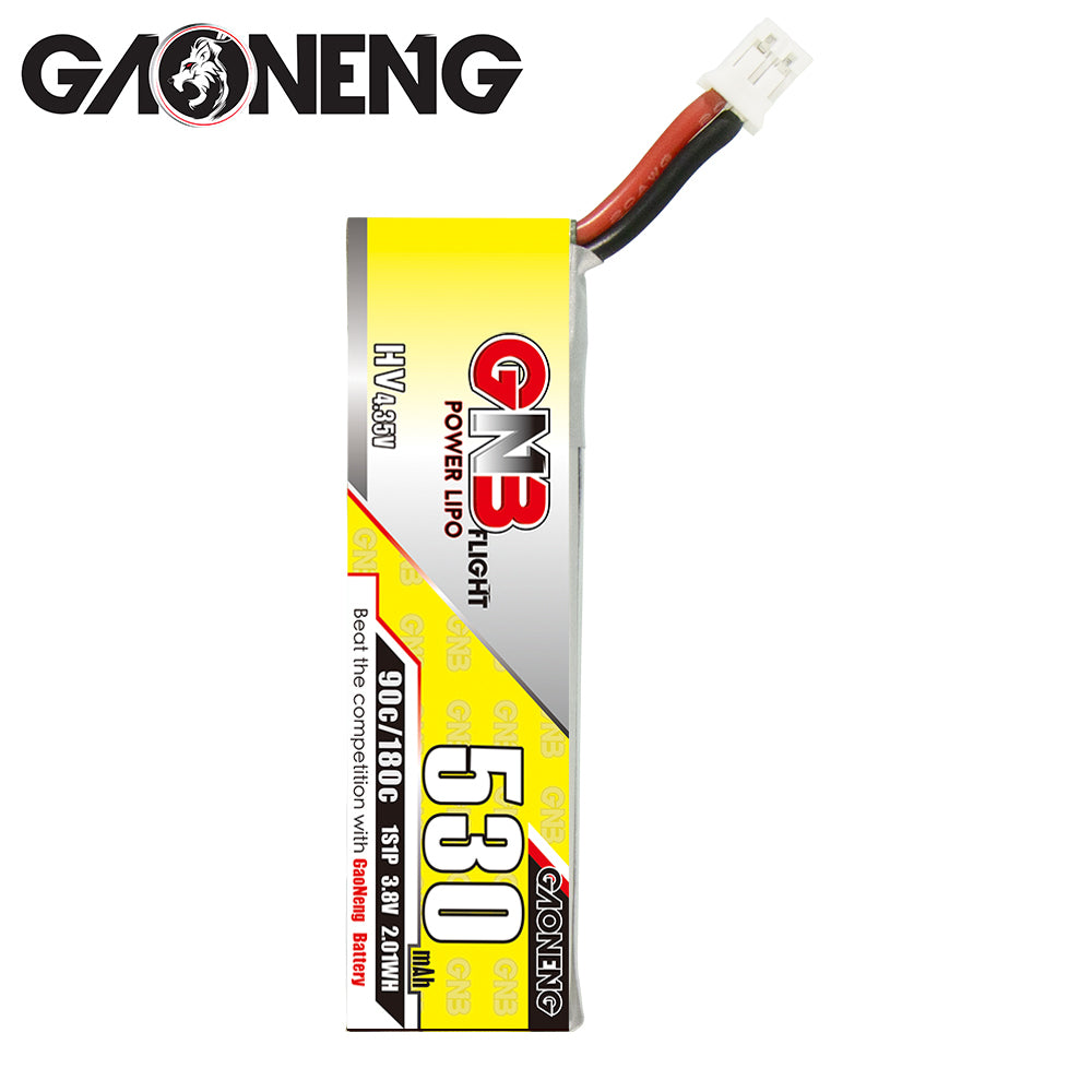 15948 2 battery gnb gaoneng lihv 1s 3 8v 530mah 90c ph2 0 cabled