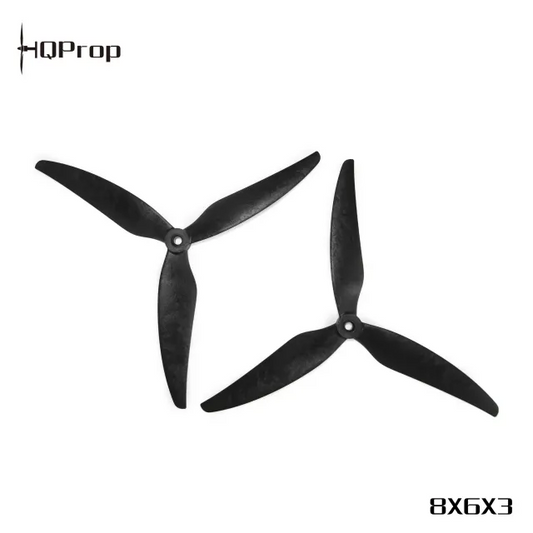 16437 propellers hqprop macroquad 8x6x3 black 1cw 1ccw