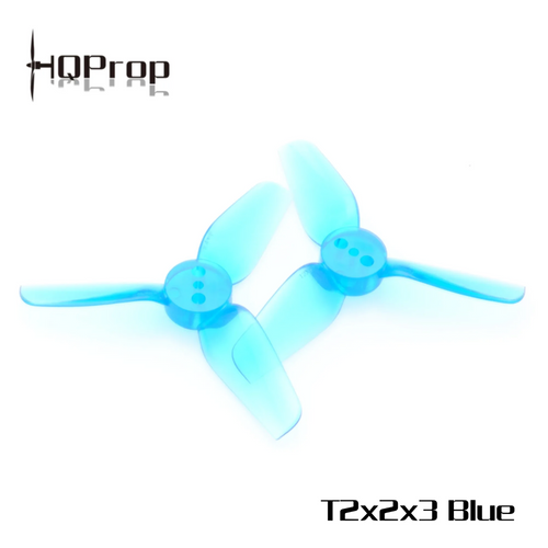 Propeller HQProp Durable T2X2X3 3-blade 2" Blue (2CCW+2CW)