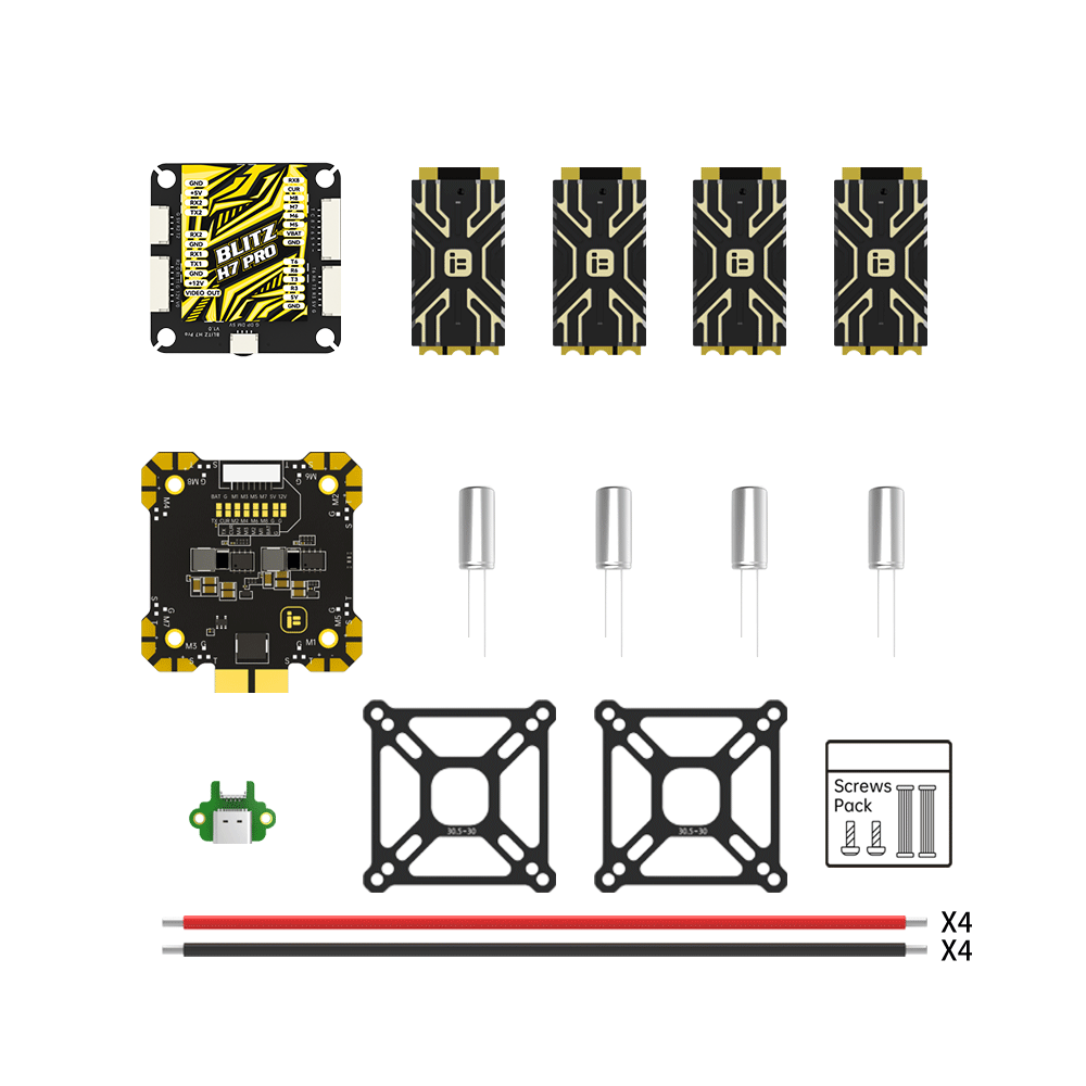 Stack iFlight BLITZ H7 Pro Combo Set (E80 single ESC *4) | BSS Webshop