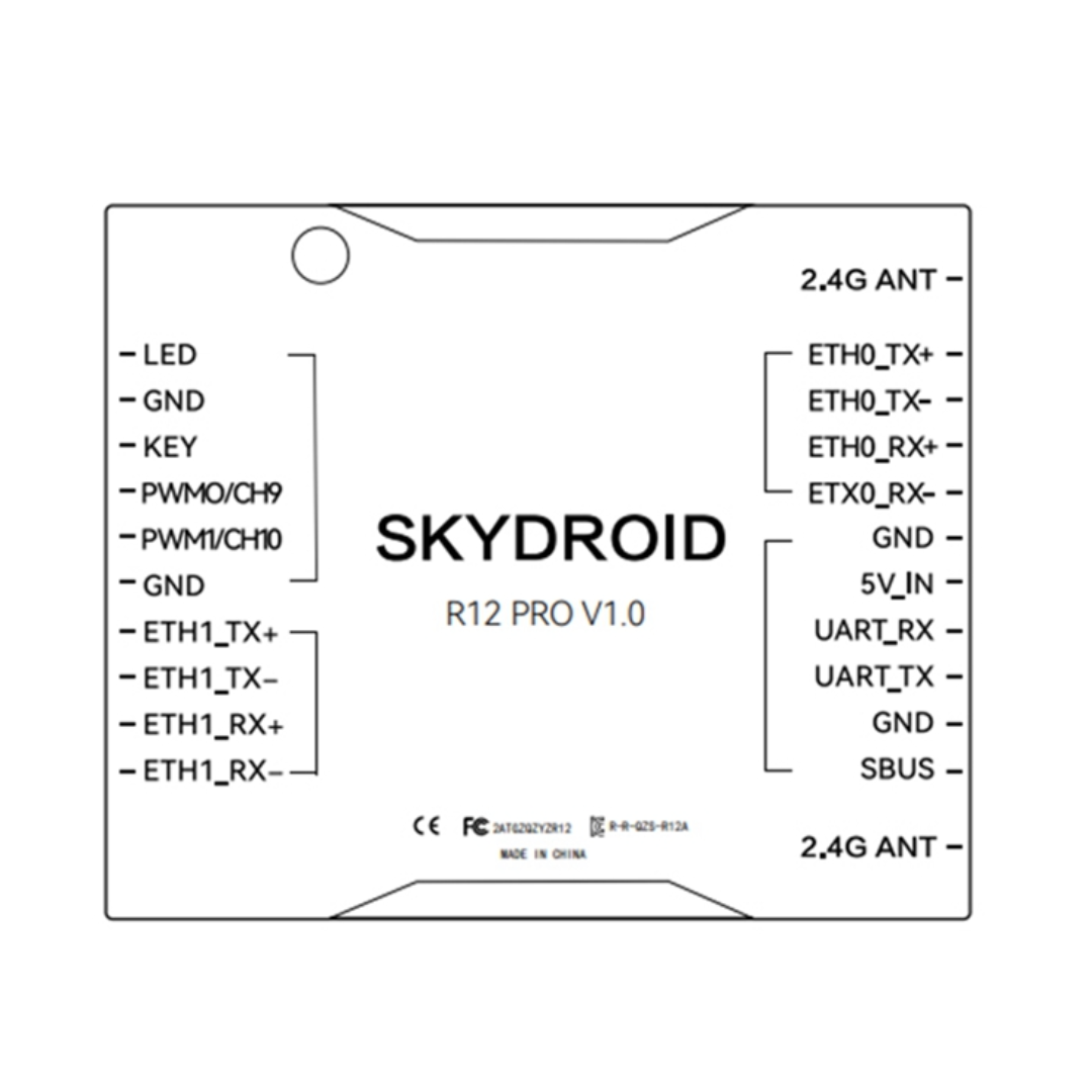 Receiver SkyDroid  R12 PRO (special for H12 pro)