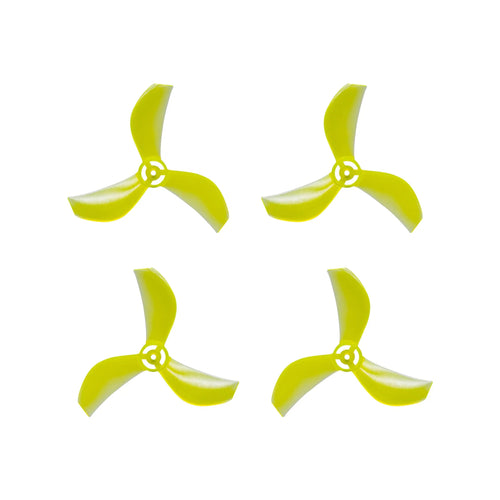Propeller NewBeeDrone Azi 3-blade for 1.2" (4CCW+4CW, Yellow)
