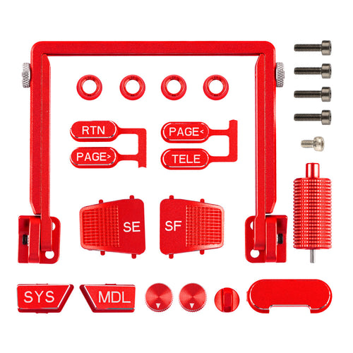 Upgrade Parts Set RadioMaster Boxer CNC Red