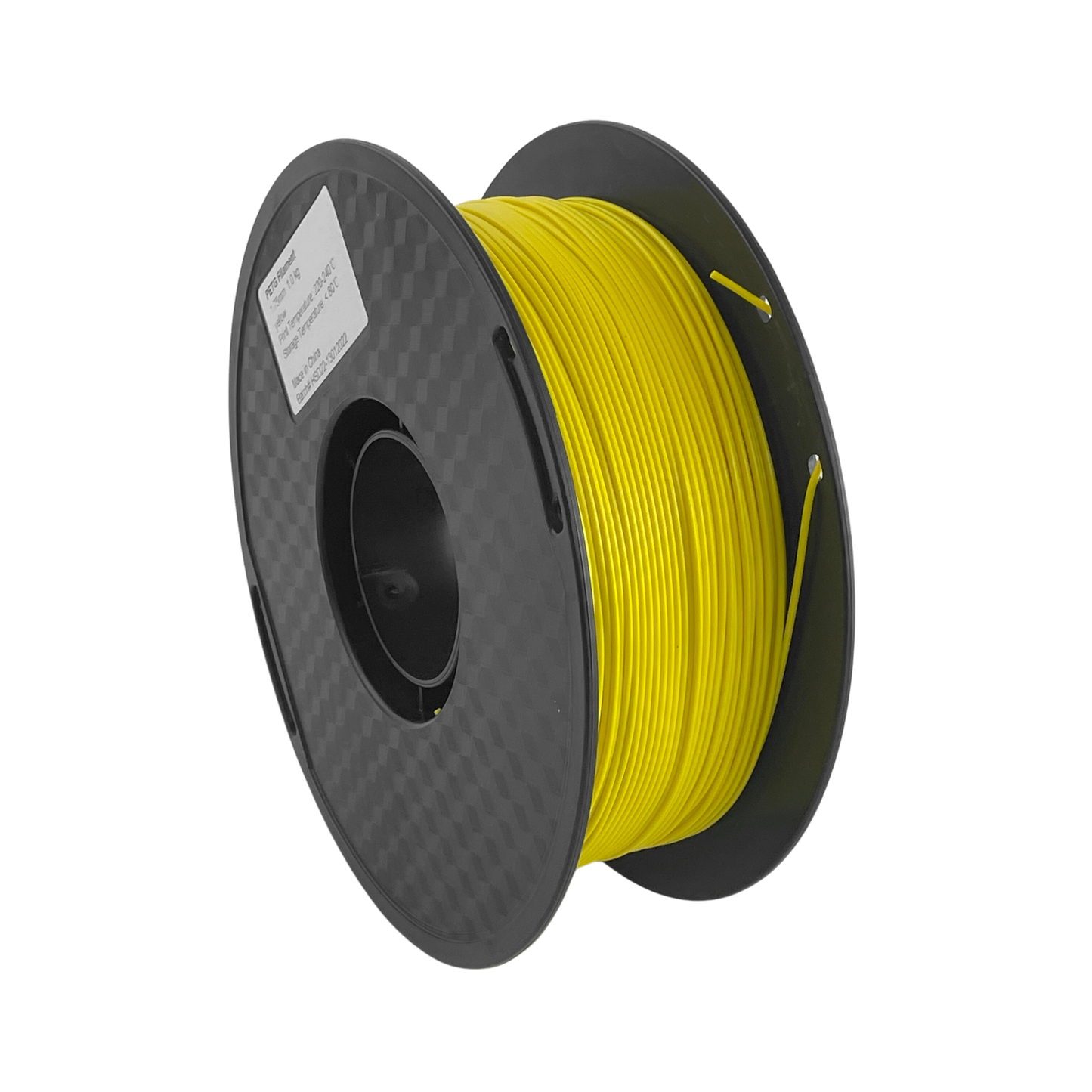 Weistek PLA Filament Yellow 11-1.75mm 1Kg 95A