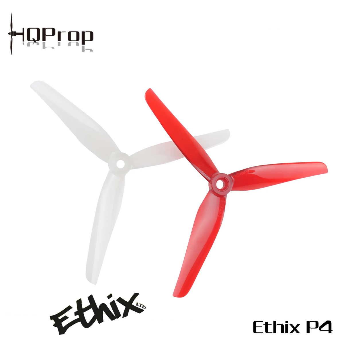 Propellers HQProp Ethix P4 3-Blade 5.1" Candy Cane (2CW+2CCW)