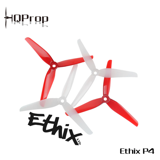 Propellers HQProp Ethix P4 3-Blade 5.1" Candy Cane (2CW+2CCW)