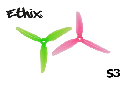 Propellers HQProp Ethix S3 3-Blade 5" Watermelon (2CW+2CCW)