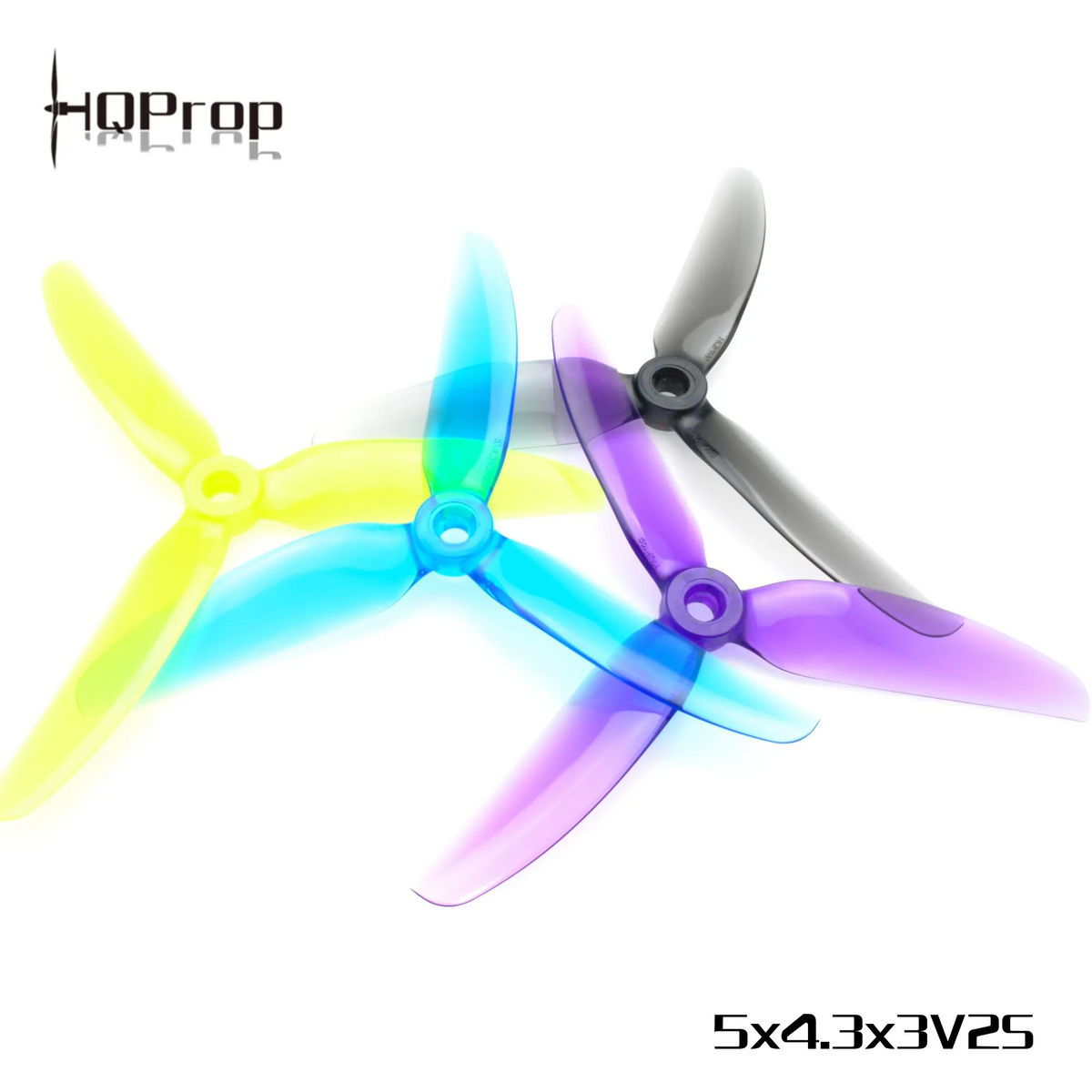 Propellers HQProp Freestyle 3-Blade 5'' LiPurp (2CCW+2CW)