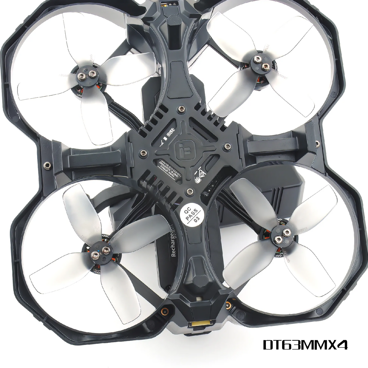 Propellers HQProp 4-blade 2.5" Grey (2CCW+2CW)
