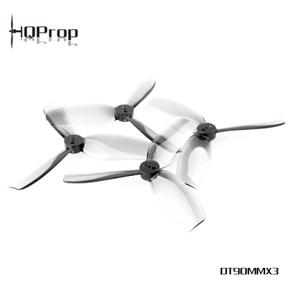 Propellers HQProp Cinewhoop 3-blade 3.5" Grey (2CCW+2CW)