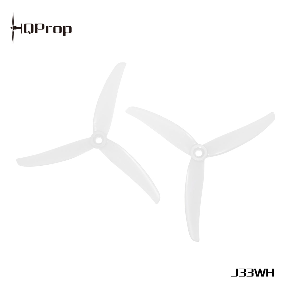 Propellers HQProp Juicy J33 3-Blade 4.9" White (2CCW+2CW)