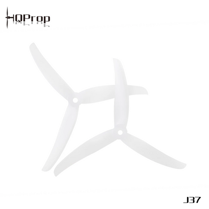 Propellers HQProp Juicy J37 3-Blade 4.9" White (2CCW+2CW)