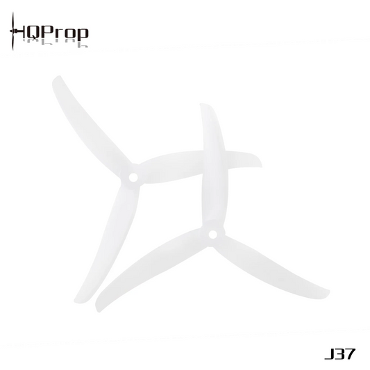 Propellers HQProp Juicy J37 3-Blade 4.9" White (2CCW+2CW)