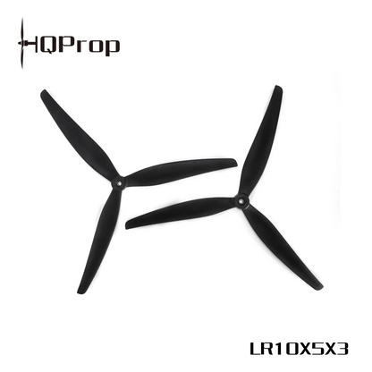 Propellers HQProp LR10X5X3 (2CCW+2CW) Black-Glass Fiber Reinforced Nylon