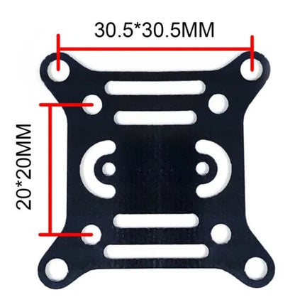 Insulation Plate FLYWOO for Flight Controller or ESC 30.5X30.5mm (10 pcs)