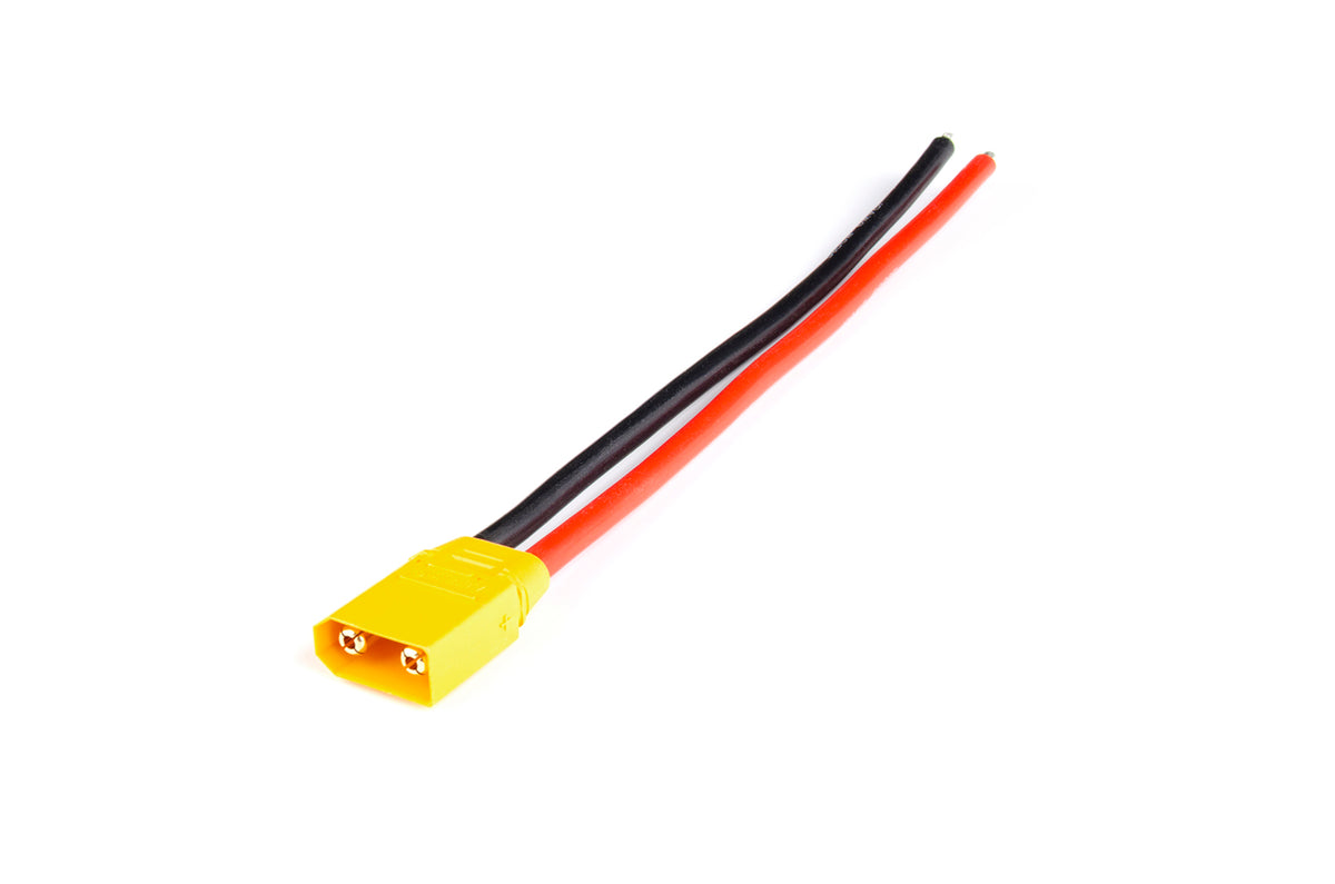 Connector Amass XT90 Male with silicon wire 10AWG 20cm