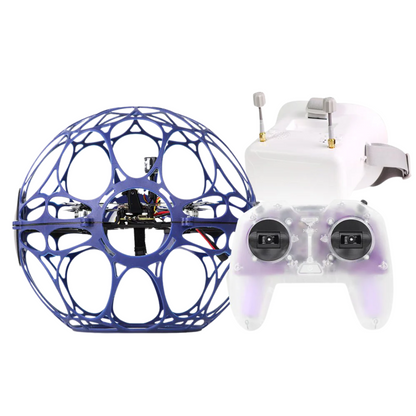 FPV Drone Soccer HGLRC Ares DS230 RTF Kit FPV Analog Blue