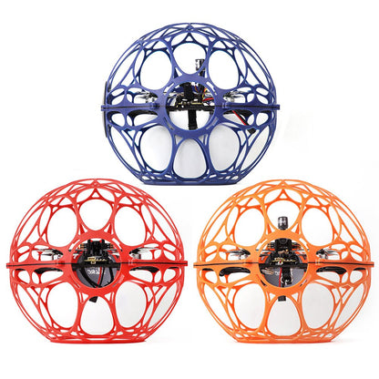 FPV Drone Soccer HGLRC Ares DS230 RTF Kit FPV Analog Orange