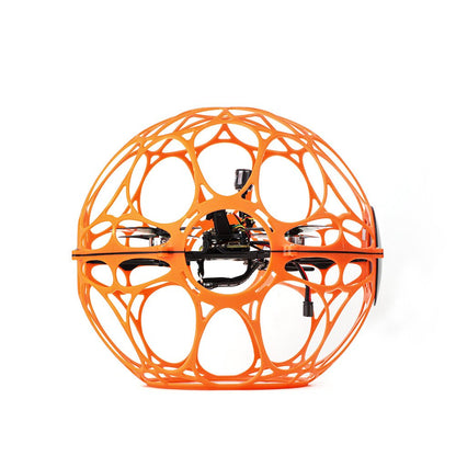 FPV Drone Soccer HGLRC Ares DS230 RTF Kit FPV Analog Orange