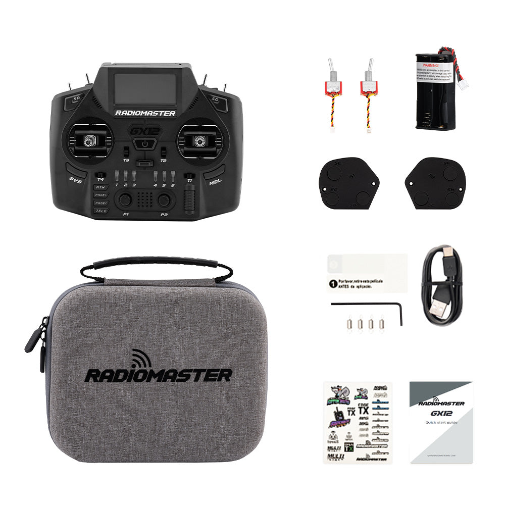Controller RadioMaster GX12 Dual-Band Gemini-X (M2)