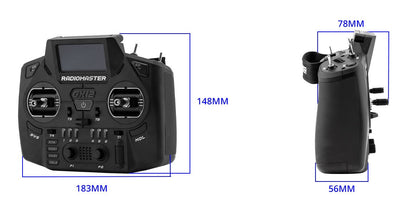 Controller RadioMaster GX12 Dual-Band Gemini-X (M2)
