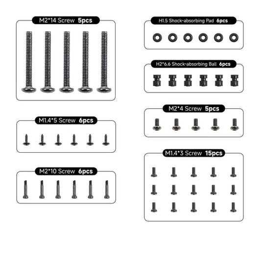 Screws Pack BetaFPV For Whoop Drone Pavo Femto