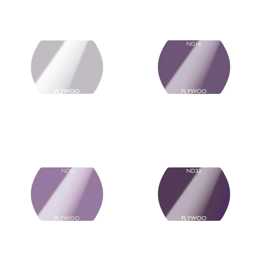 Filter set FLYWOO for O4 Wide-angle lens (UV, ND8, ND16, ND32)