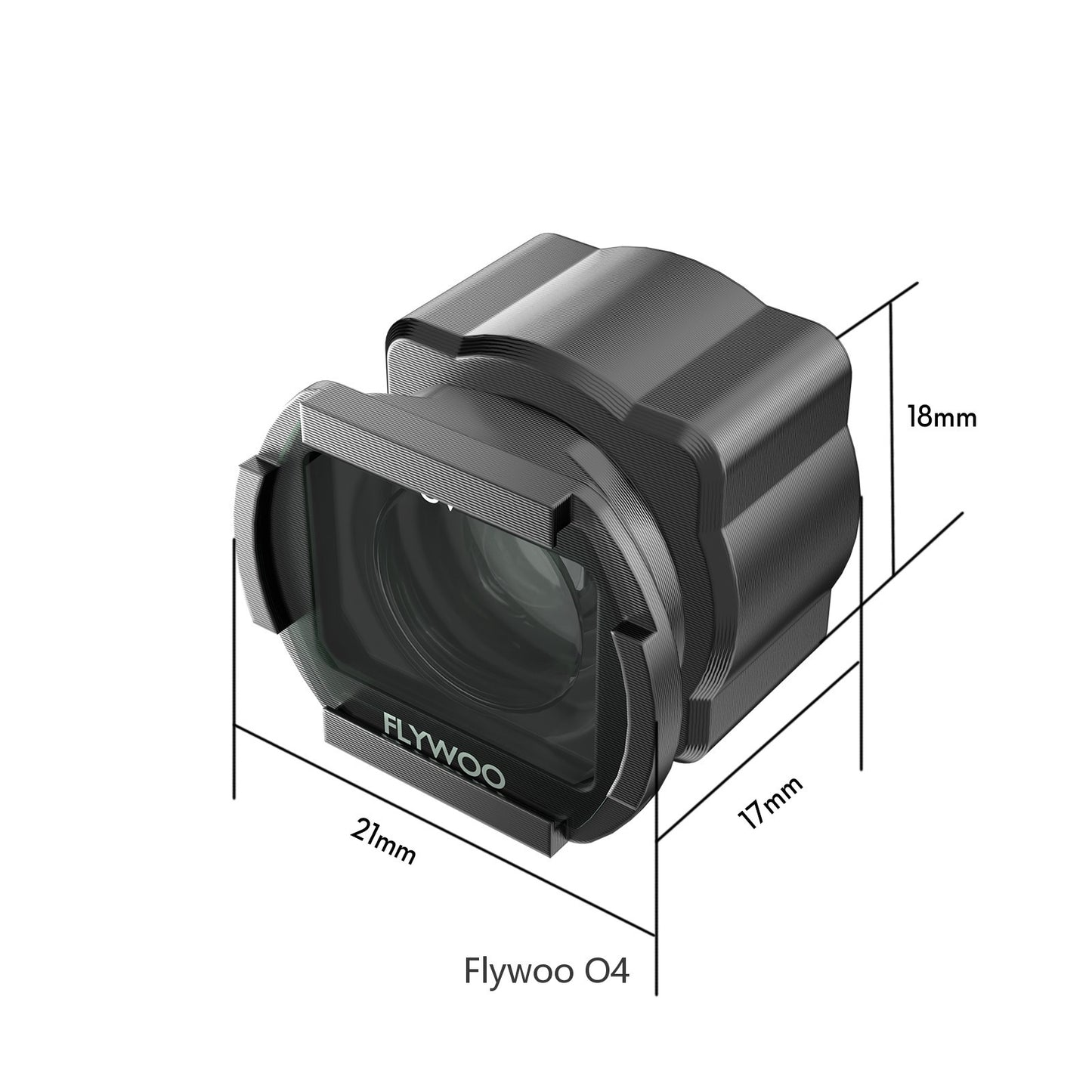 Wide-Angle Lens FLYWOO O4 Cam Shell
