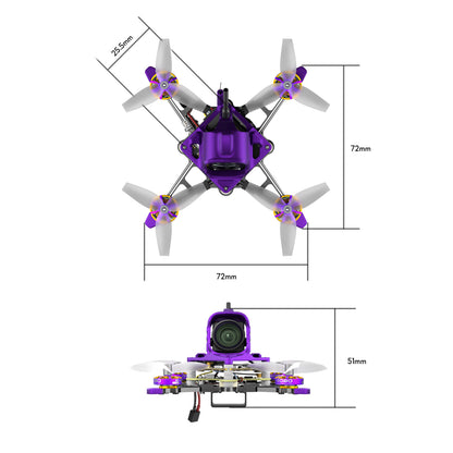 FPV Drone FLYWOO Firefly16 1S Nano Baby V3 O4 BNF DJI