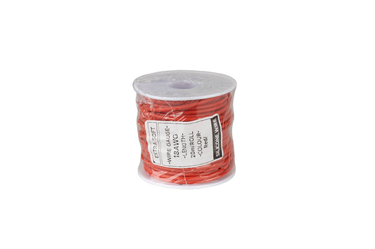 Cable HobbyDrone AWG18 20m/Roll Silicone Airplane Wires Leads Red