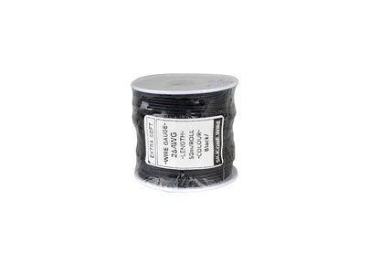 Cable HobbyDrone AWG26 50m/Roll Silicone Airplane Wires Leads Black