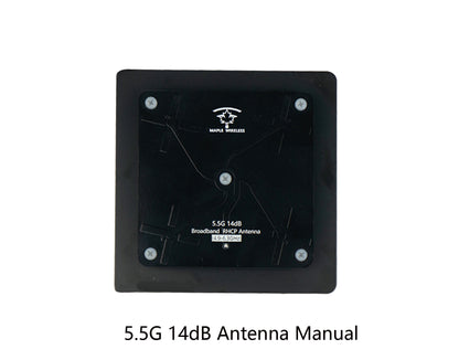 Antenna Maple Wireless 4.9-6G 14dB Broadband SMA-K (RHCP)