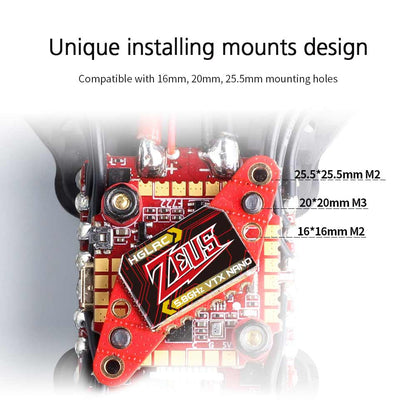 VTX HGLRC Zeus Nano 350mW