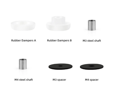 Gimbal silicone shock-absorbing ball HGLRC for FPV Drone Action Camera Mount