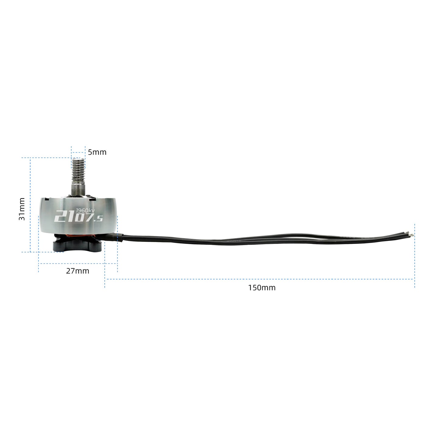 384 4 motor geprc speedx2 2107 5 1960kv blue
