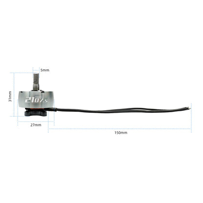 393 5 motor geprc speedx2 2107 5 1960kv titanium