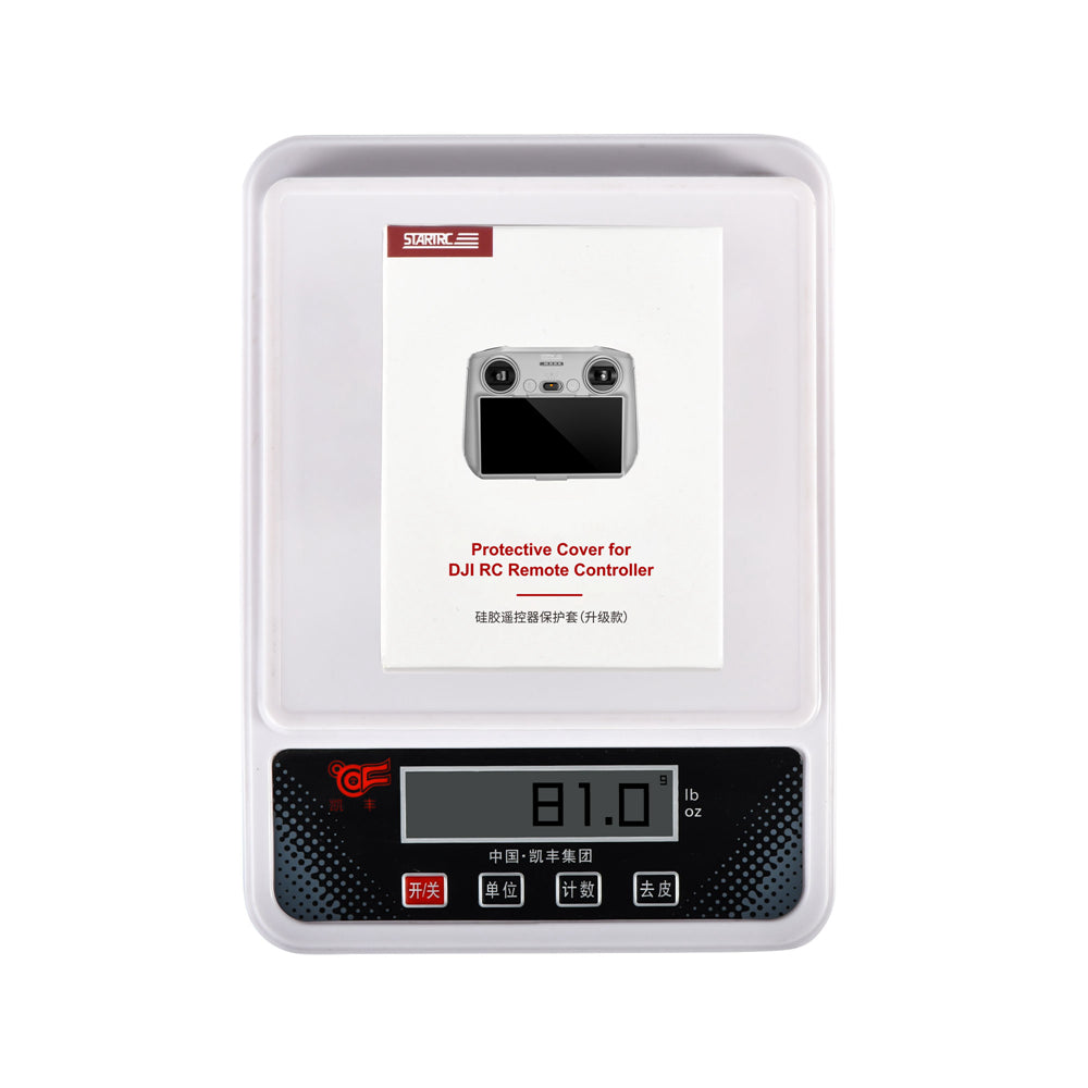6387 5 silicone protector startrc for dji rc gray