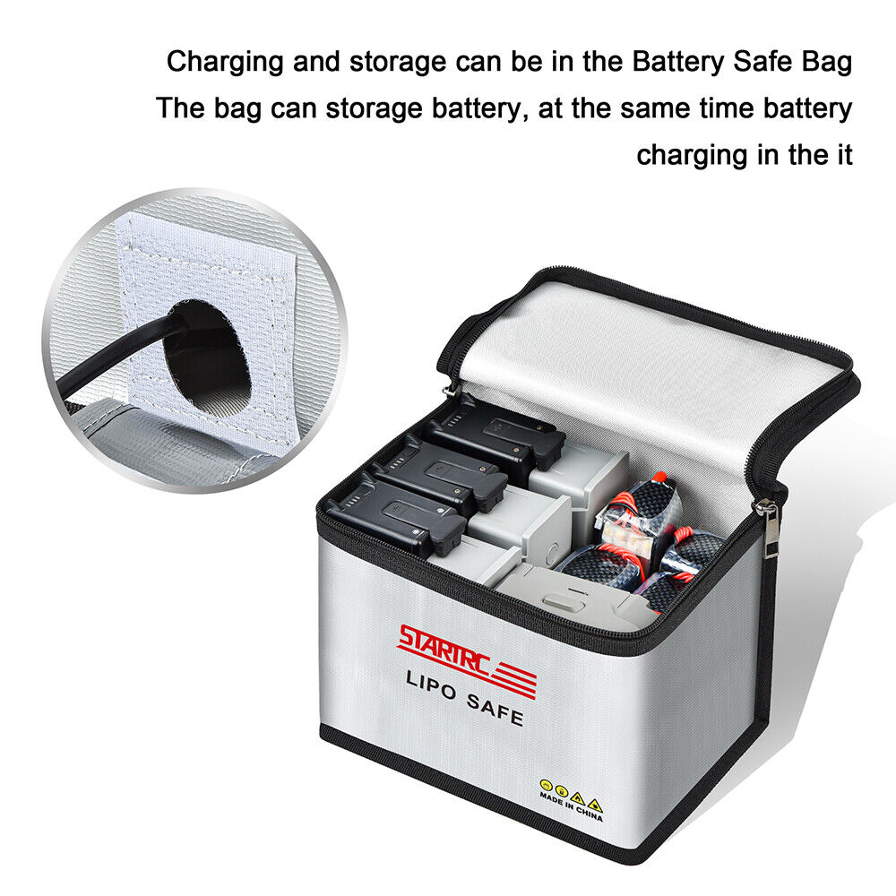 6417 1 li po safe bag startrc pvc fireproof cloth 21 5x14 5x16 5cm