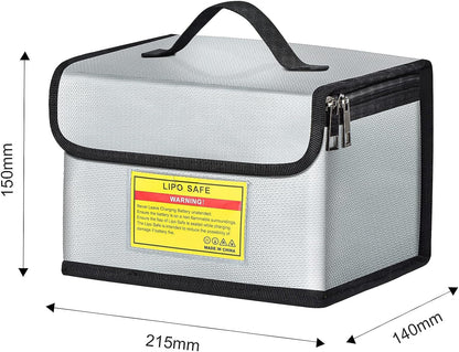 6423 5 li po safe bag startrc liquid silicone fireproof cloth 21 5x15x14cm