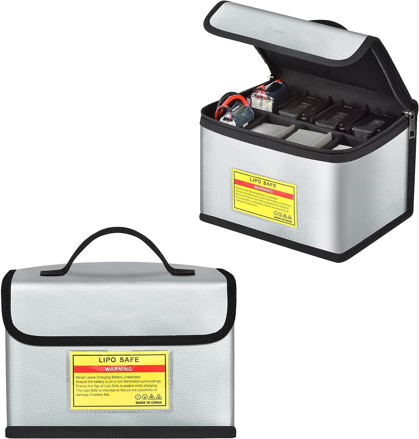 6423 li po safe bag startrc liquid silicone fireproof cloth 21 5x15x14cm