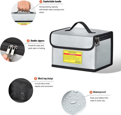 6423 1 li po safe bag startrc liquid silicone fireproof cloth 21 5x15x14cm