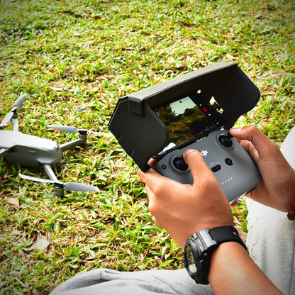 6438 6 sunshade hood startrc for 4 4 7 0 inches smart phone dji rc n1 remote controller