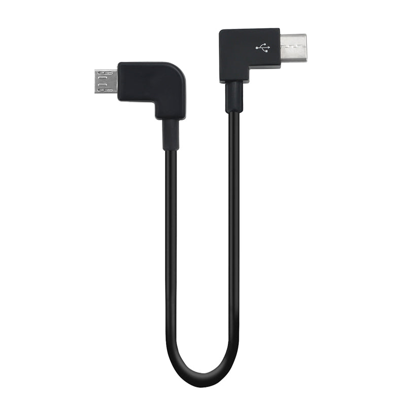 USB cable PVC 30cm Type-C to Micro USB for DJI RC-N1 | BSS Webshop