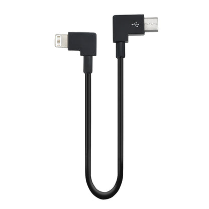 6507 usb cable startrc nylon 30cm type c to lightning for dji rc n1